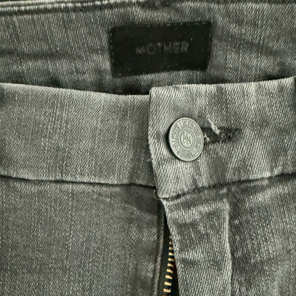 Mother jeans High waisted Looker Ankle Fray lighting up lanterns 28 - Picture 2 of 6